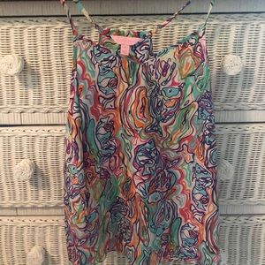 Lilly summer print tank